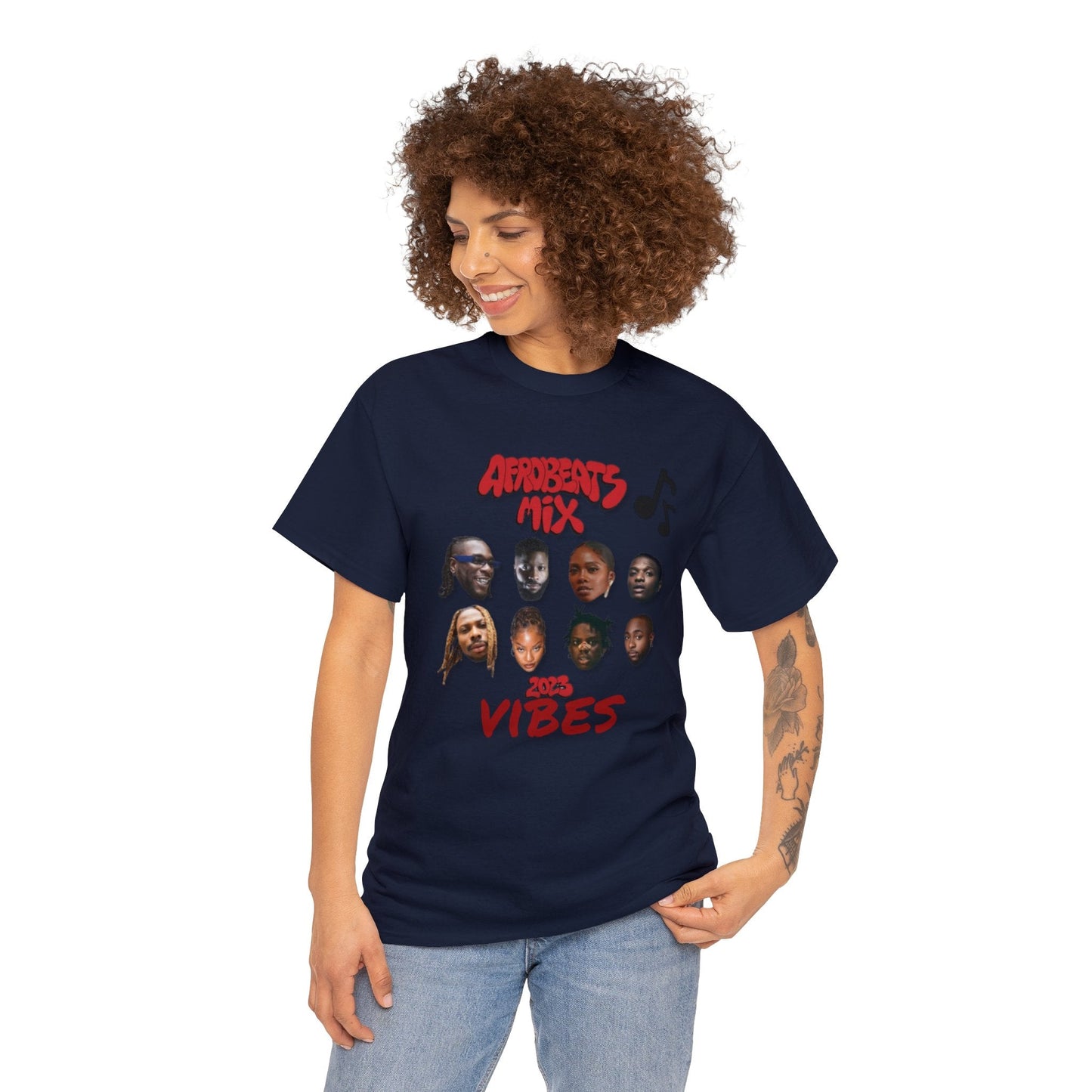 Afrobeats Mix Shirt, Afrobeats Shirt, Gift for Music Lover, Shirt for Music Lover, African Music Shirt - Mighty Lifestyle