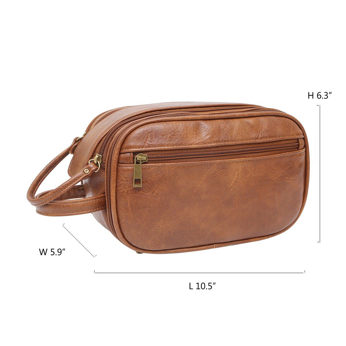 Alpha Man Travel Organizer | Men's Toiletry Bag Travel Organizer Cosmetic Bag - Mighty Lifestyle