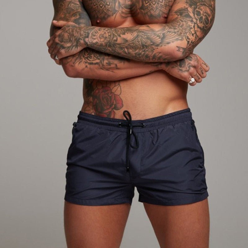 Alpha Swim Shorts | Swimsuit Sexy Swimwear Men Swimming Shorts Men Briefs Beach Shorts Sports Suits Surf Board Shorts Men Swim Trunks - Mighty Lifestyle