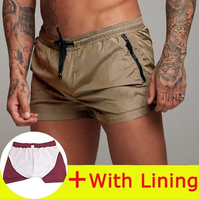 Alpha Swim Shorts | Swimsuit Sexy Swimwear Men Swimming Shorts Men Briefs Beach Shorts Sports Suits Surf Board Shorts Men Swim Trunks - Mighty Lifestyle