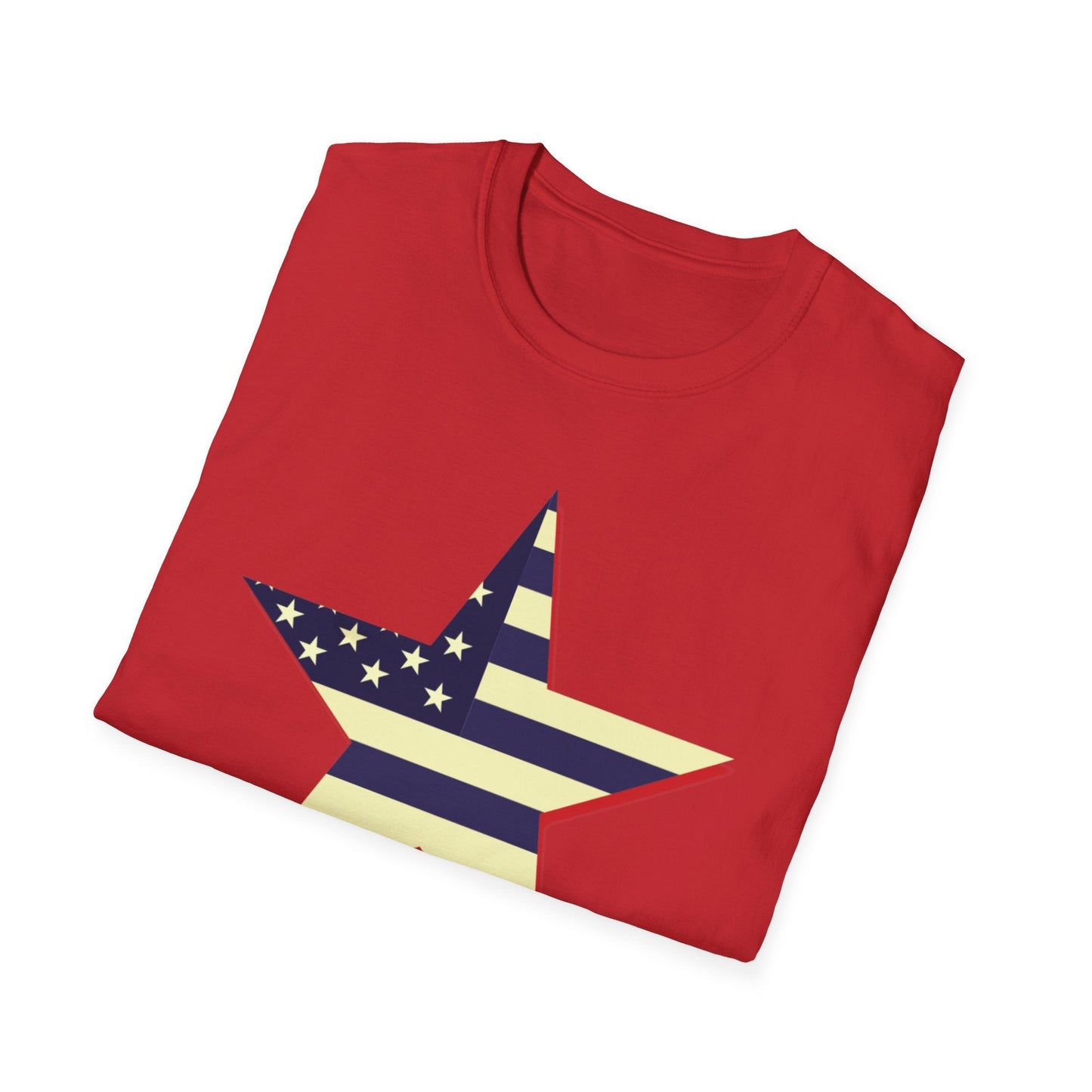 American Star, Patriot Shirt, American Patriot, American Pride Shirt, Shirt for the Patriot, Gift for Patriots, Labor Day - Mighty Lifestyle