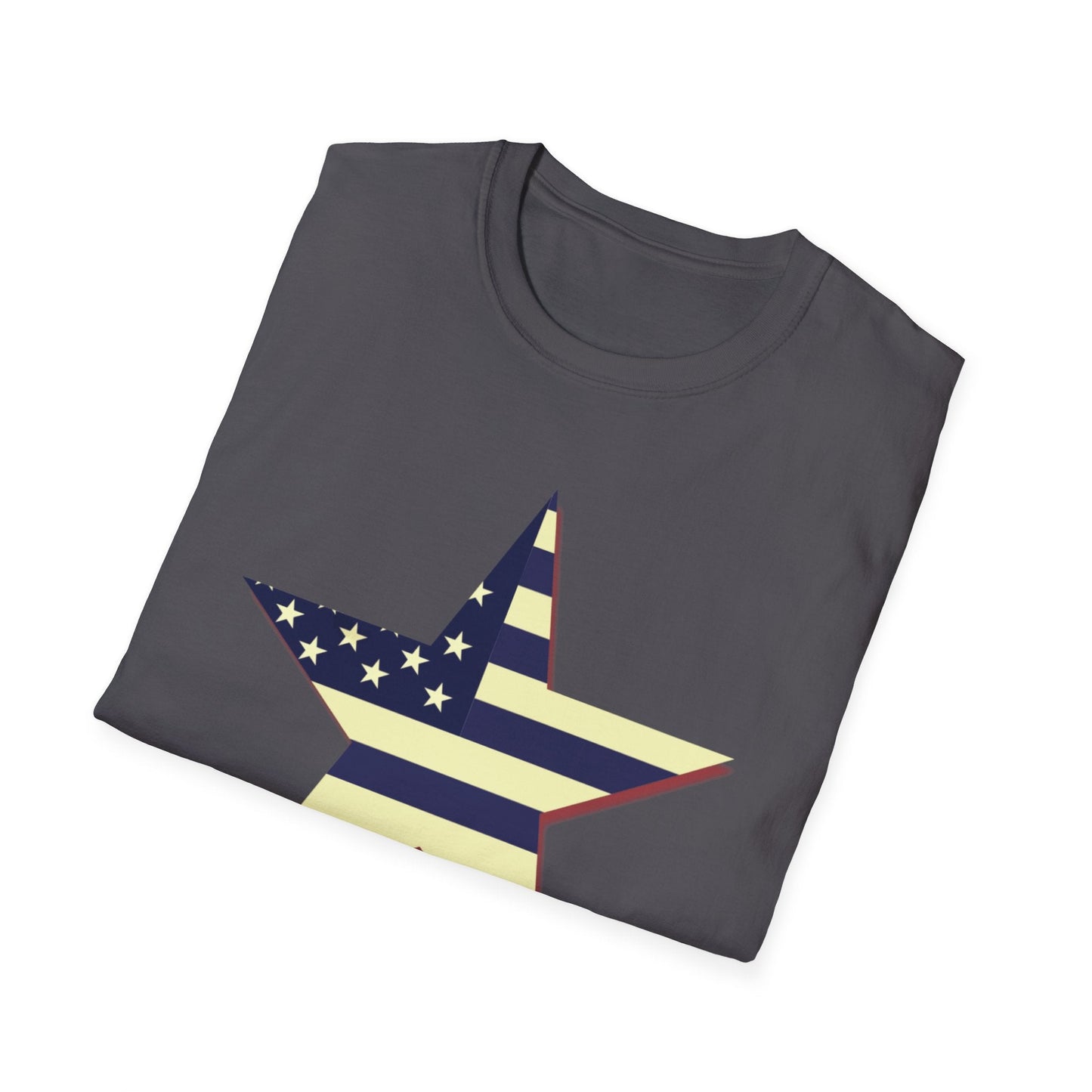 American Star, Patriot Shirt, American Patriot, American Pride Shirt, Shirt for the Patriot, Gift for Patriots, Labor Day - Mighty Lifestyle