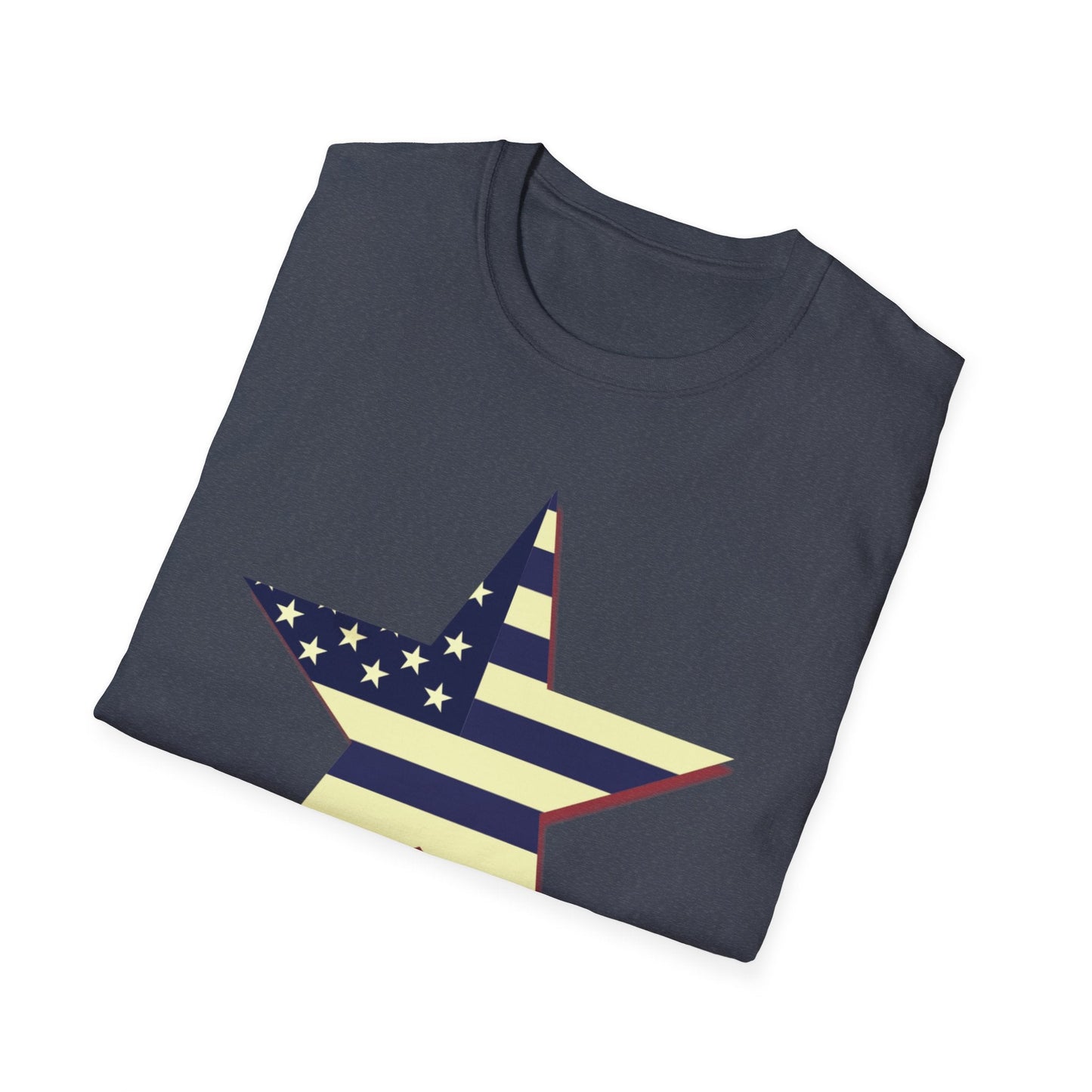 American Star, Patriot Shirt, American Patriot, American Pride Shirt, Shirt for the Patriot, Gift for Patriots, Labor Day - Mighty Lifestyle