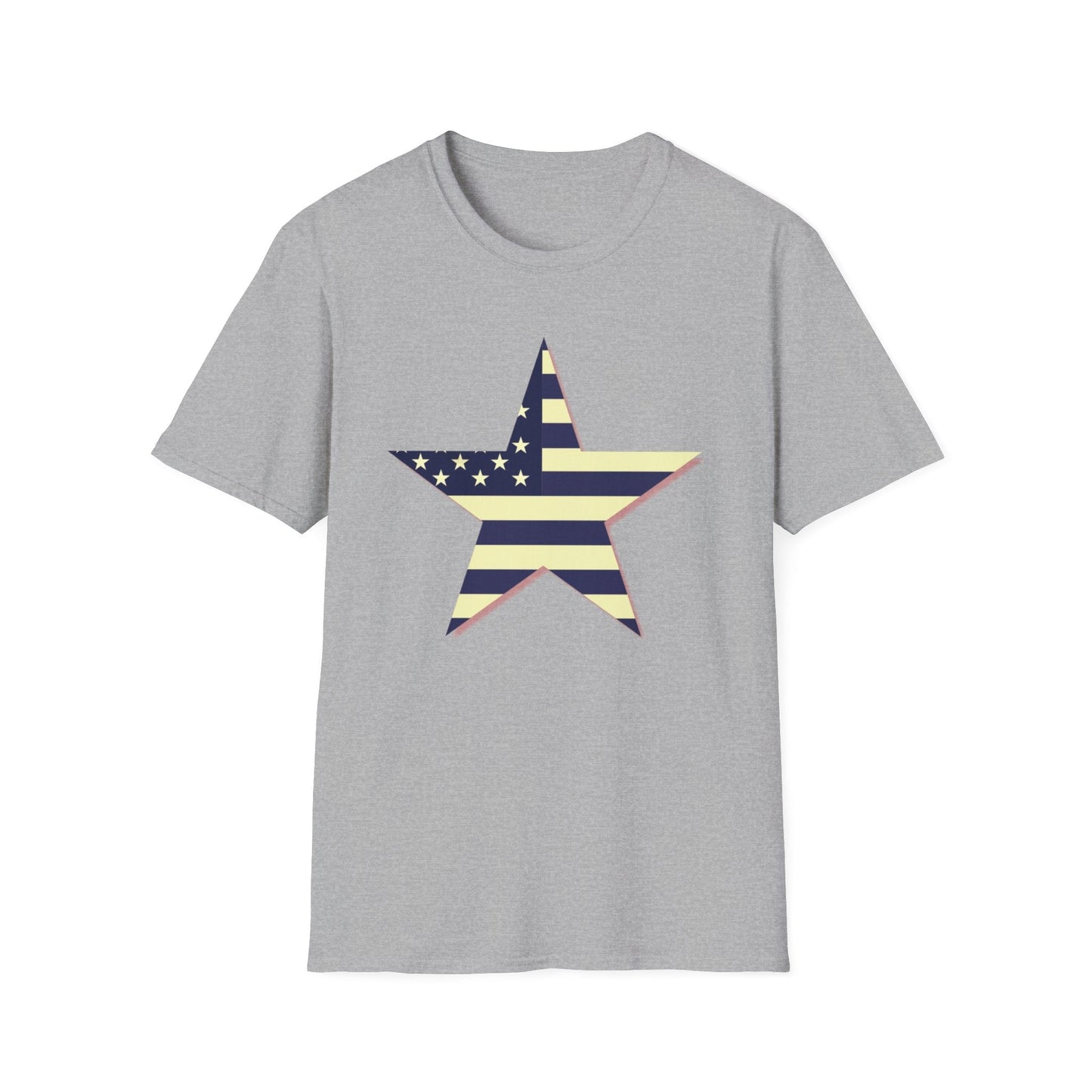 American Star, Patriot Shirt, American Patriot, American Pride Shirt, Shirt for the Patriot, Gift for Patriots, Labor Day - Mighty Lifestyle