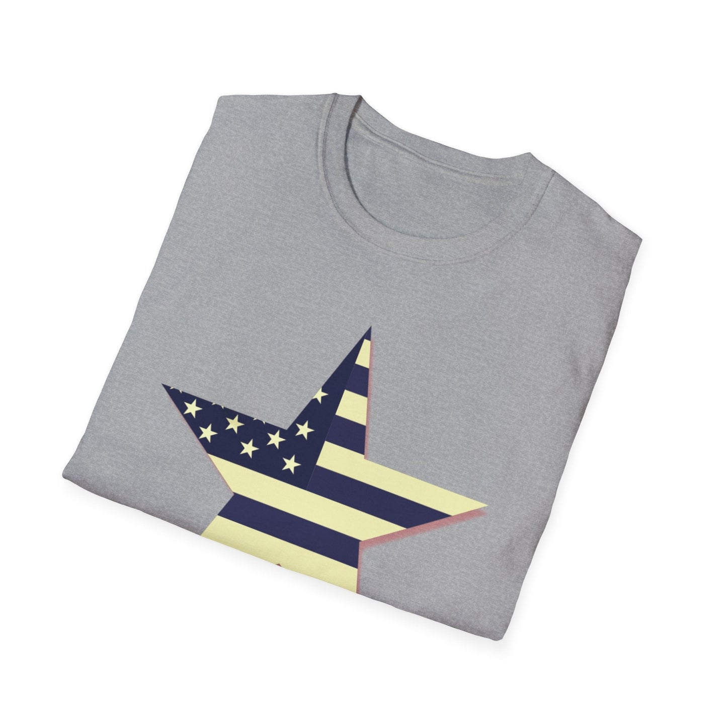 American Star, Patriot Shirt, American Patriot, American Pride Shirt, Shirt for the Patriot, Gift for Patriots, Labor Day - Mighty Lifestyle