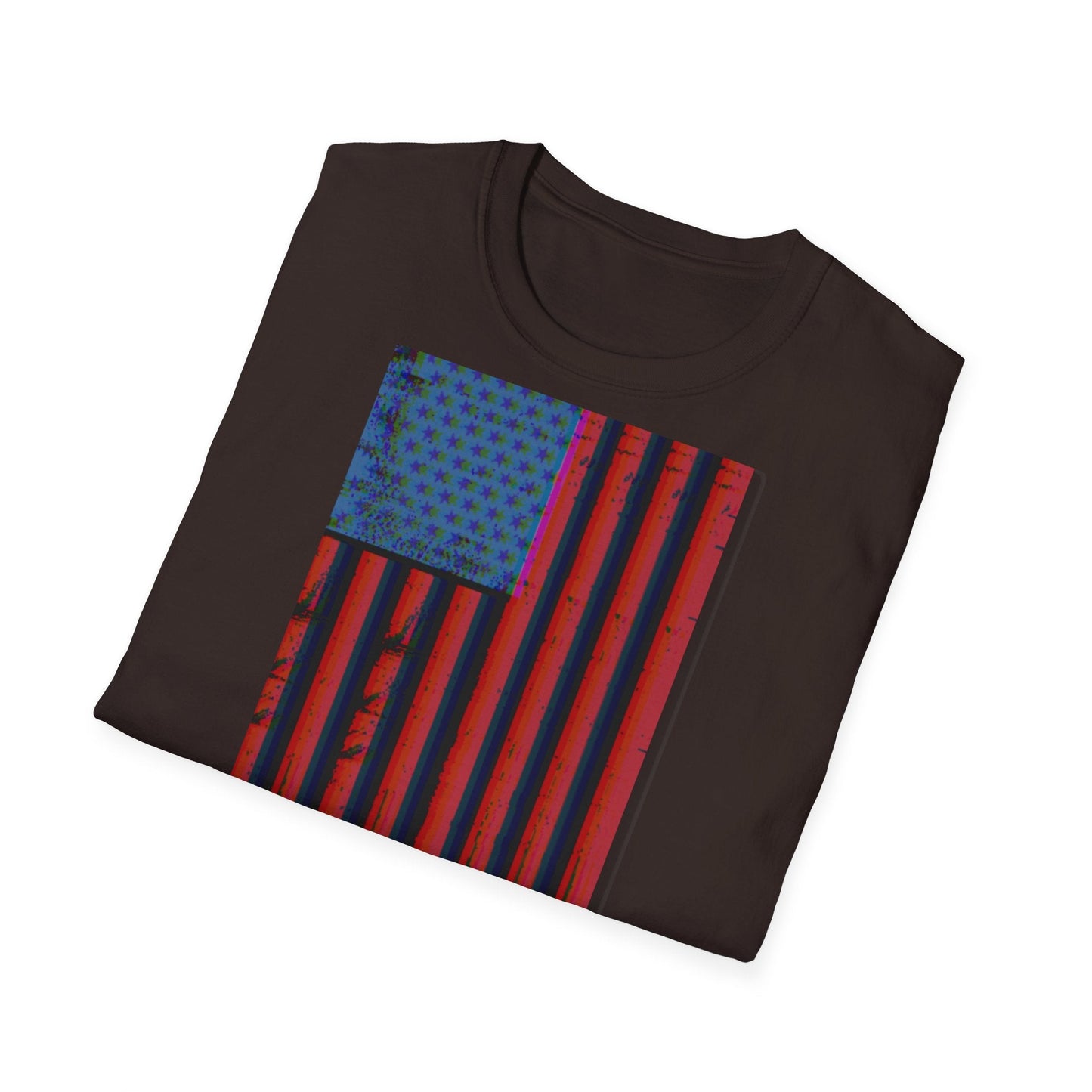 American Support Shirt, Shirt with graphics on sleeves, American pride shirt, 4th of July Shirt - Mighty Lifestyle