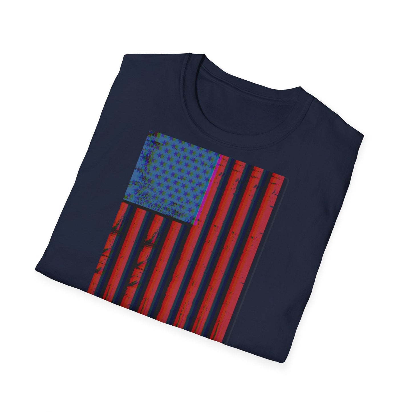 American Support Shirt, Shirt with graphics on sleeves, American pride shirt, 4th of July Shirt - Mighty Lifestyle