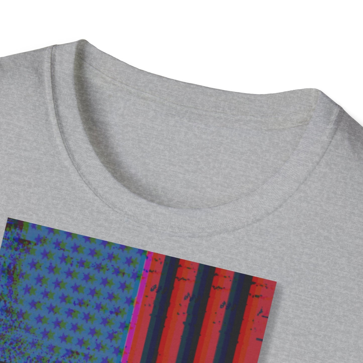 American Support Shirt, Shirt with graphics on sleeves, American pride shirt, 4th of July Shirt - Mighty Lifestyle