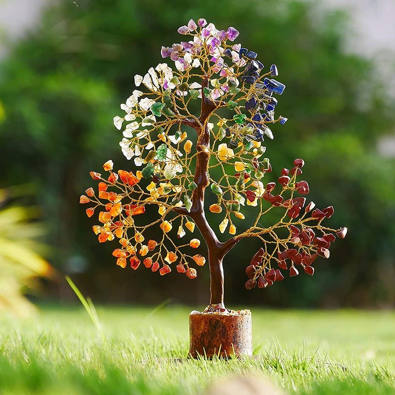 Authentic Crystal Tree | Fortune Tree | Home Crafts | Desktop, Fortune seeking stone decorations - Mighty Lifestyle