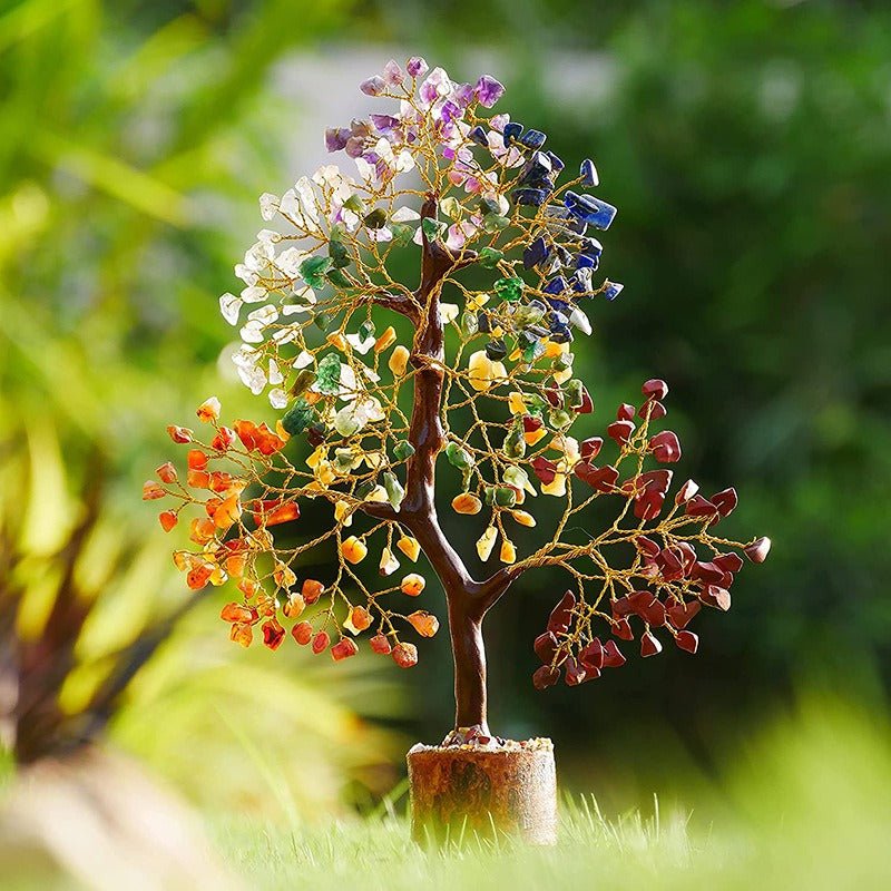 Authentic Crystal Tree | Fortune Tree | Home Crafts | Desktop, Fortune seeking stone decorations - Mighty Lifestyle