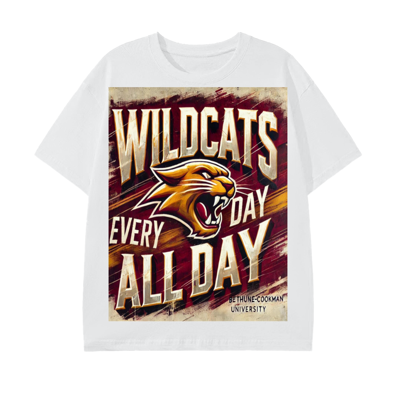 Bethune Cookman BCU HBCU Bethune BCU Pure Cotton Unisex T-Shirt