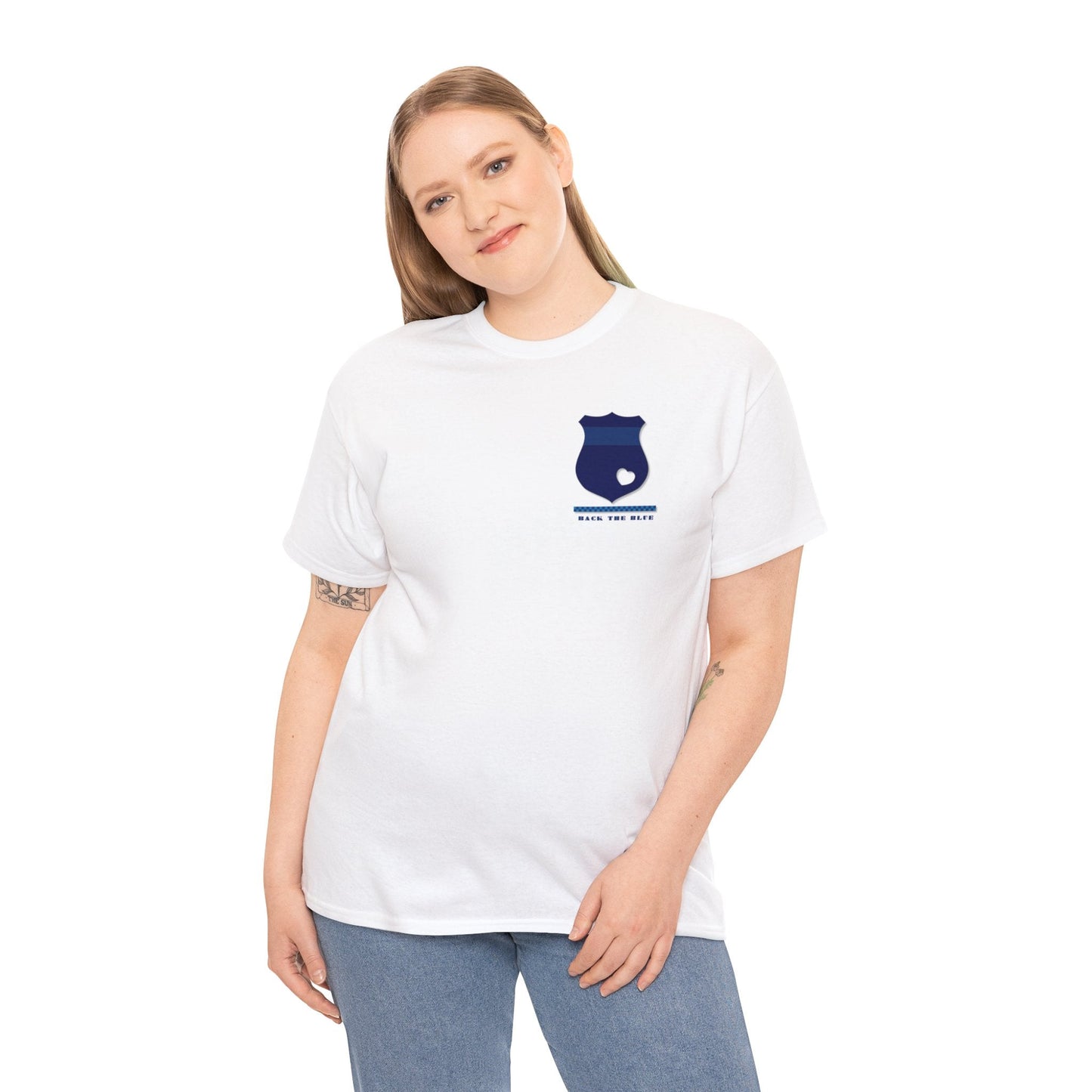 Back the Blue Shirt | Law Enforcement Support Shirt - Mighty Lifestyle