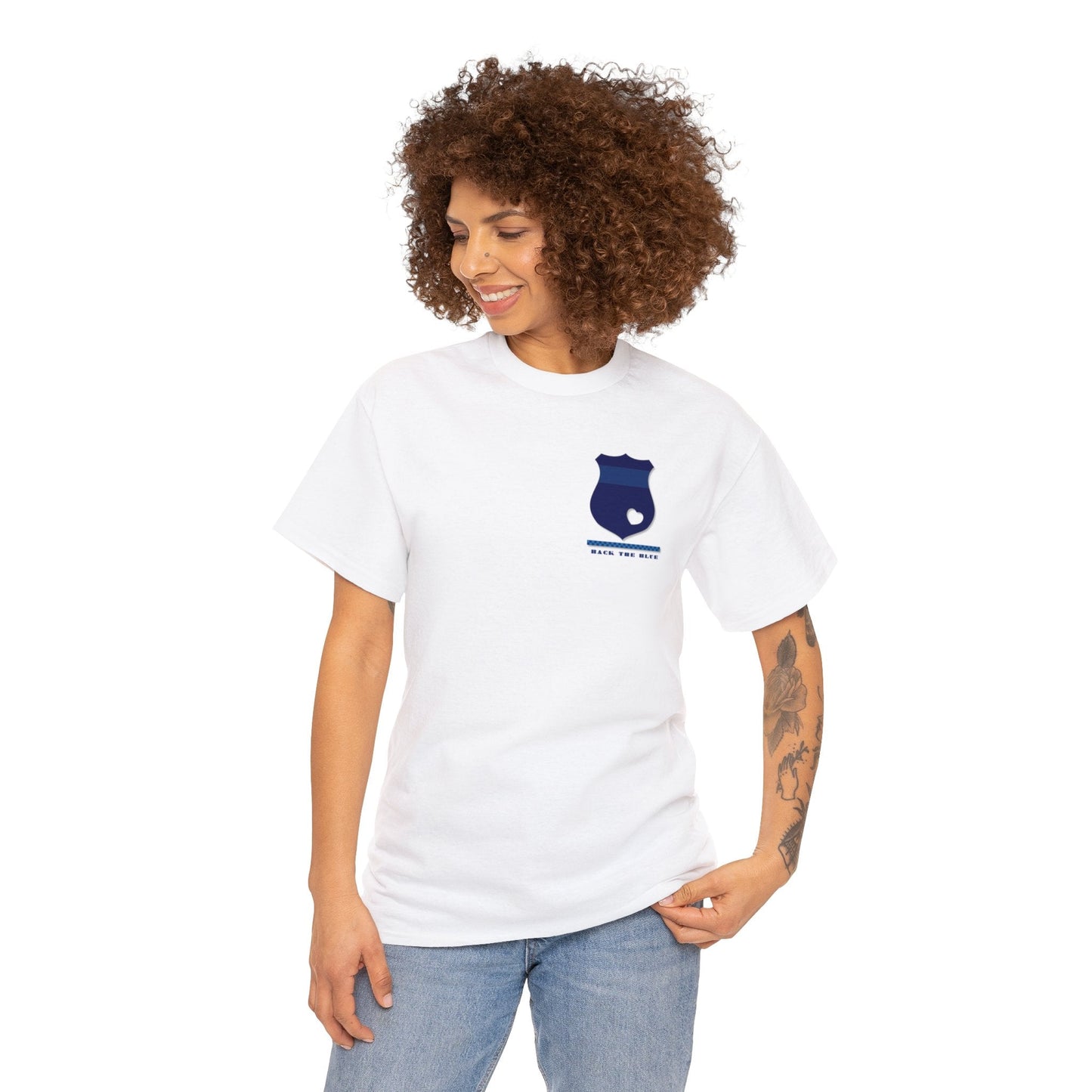 Back the Blue Shirt | Law Enforcement Support Shirt - Mighty Lifestyle