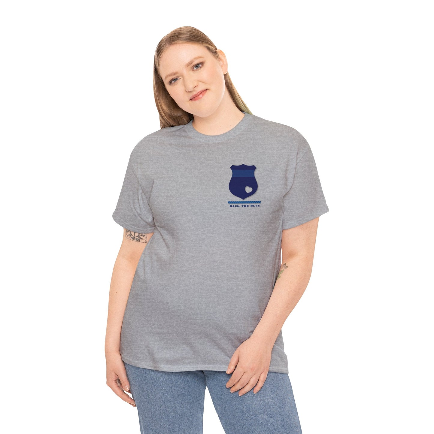 Back the Blue Shirt | Law Enforcement Support Shirt - Mighty Lifestyle