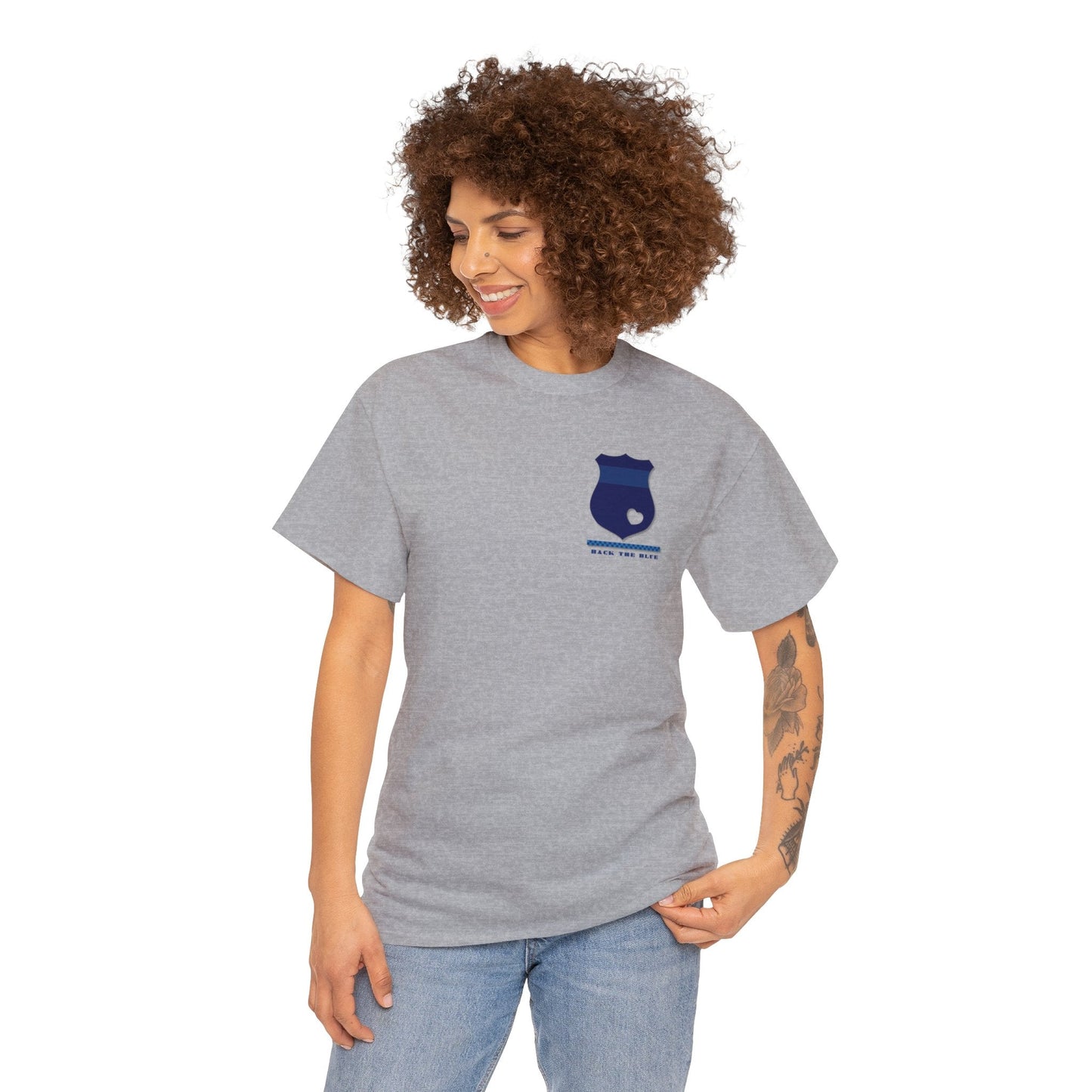 Back the Blue Shirt | Law Enforcement Support Shirt - Mighty Lifestyle