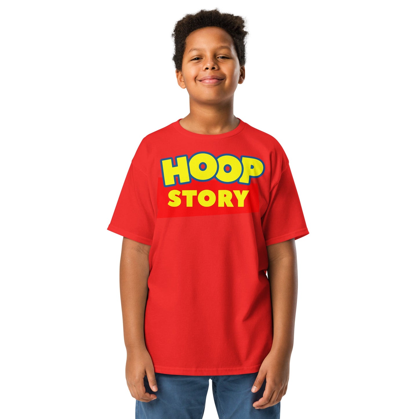 Basketball Hoop Story Baller Shirt Youth classic tee - Mighty Lifestyle