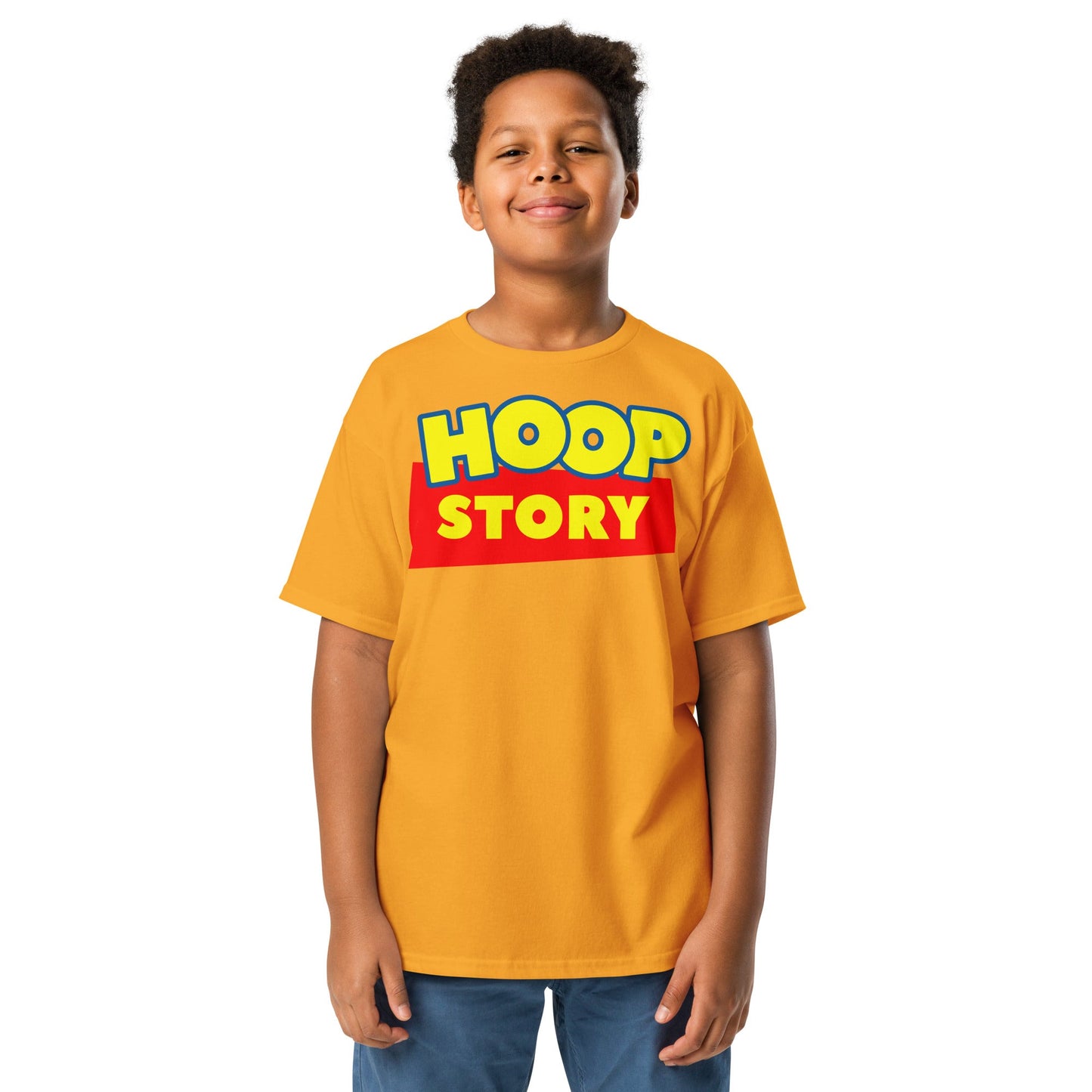Basketball Hoop Story Baller Shirt Youth classic tee - Mighty Lifestyle