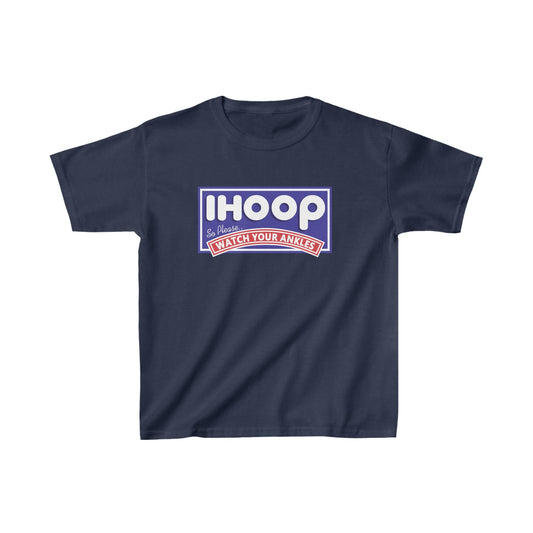Basketball Shirt for Kids| IHoop Ankles Youth Kids Basketball Shirt | Sports Shirt | Casual or Sports Shirt for Kids - Mighty Lifestyle