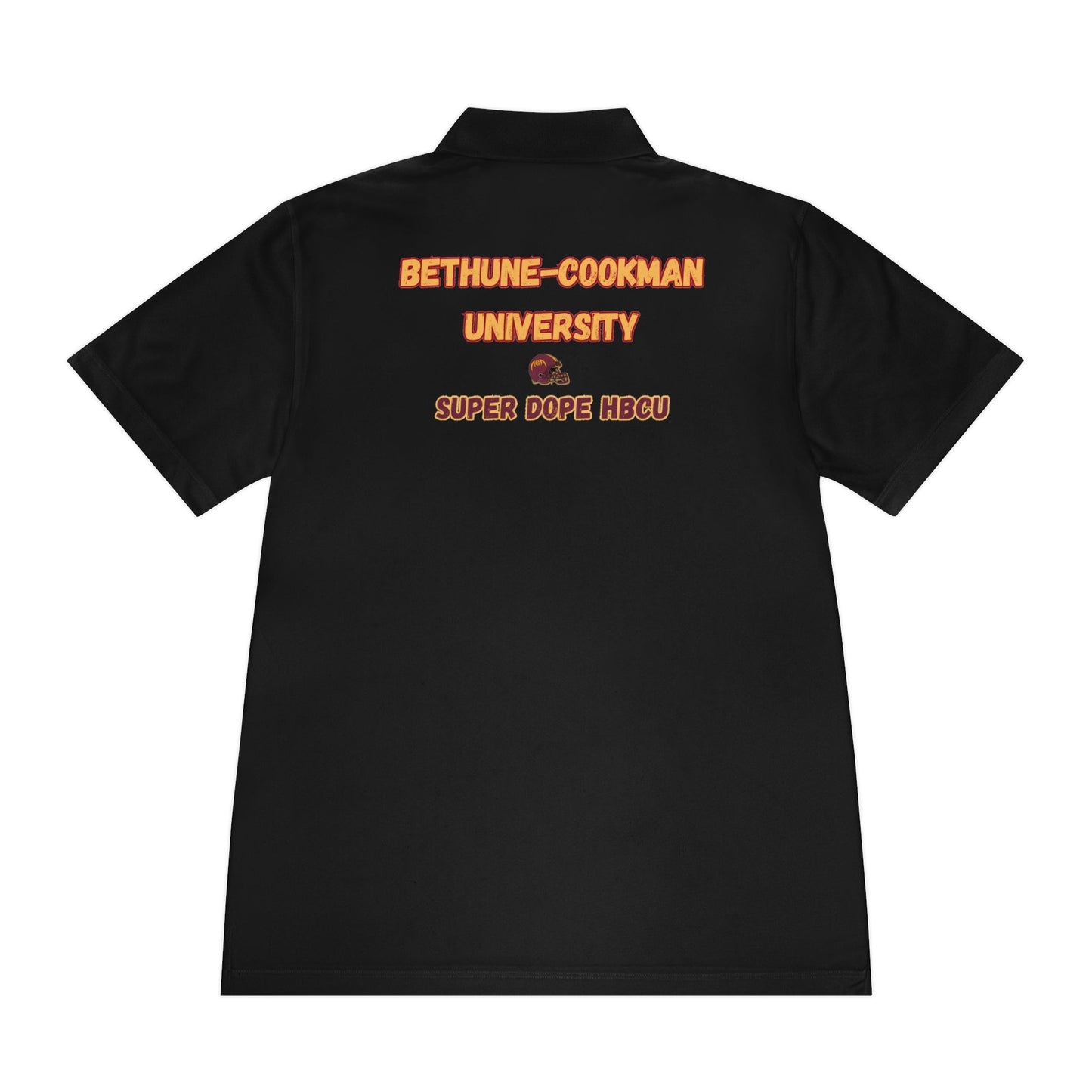 BCU, Bethune - Cookman University, HBCU Football, Black Excellence, Comfortable, Black University, Men's Sport Polo Shirt - Mighty Lifestyle