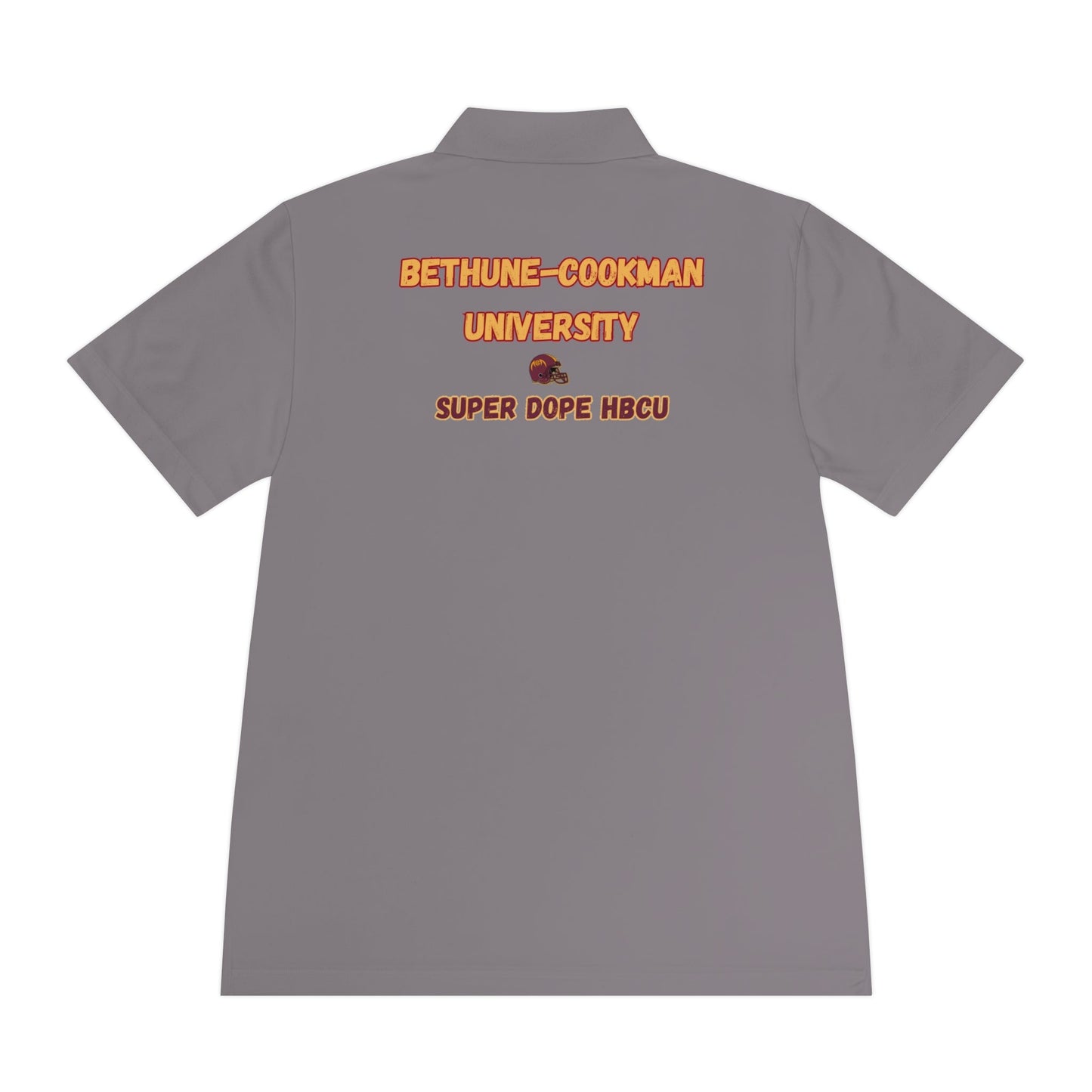 BCU, Bethune - Cookman University, HBCU Football, Black Excellence, Comfortable, Black University, Men's Sport Polo Shirt - Mighty Lifestyle