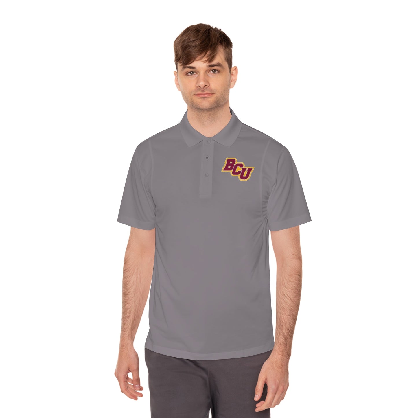 BCU, Bethune - Cookman University, HBCU Football, Black Excellence, Comfortable, Black University, Men's Sport Polo Shirt - Mighty Lifestyle