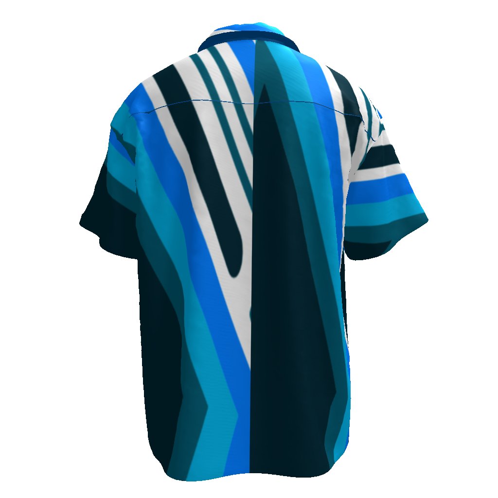 Blues Core Men's Streetwear Lapel Collar Shirt - Mighty Lifestyle