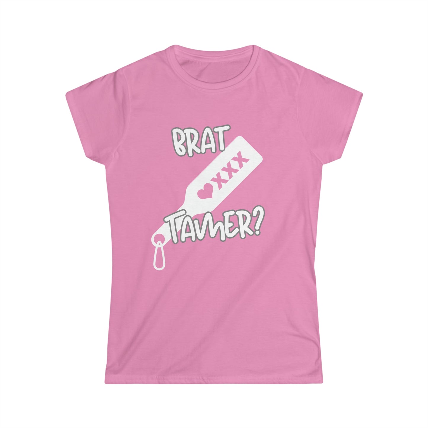 Brat Tamer, Brat Challenge, Bratty Shirt, Dom, Sub, Trendy, Comfortable shirt, Women's Softstyle Tee - Mighty Lifestyle