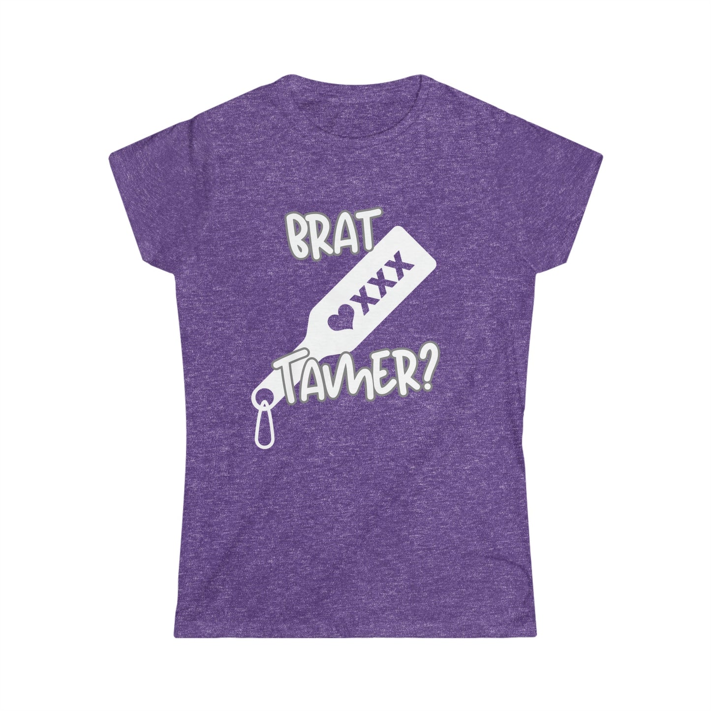 Brat Tamer, Brat Challenge, Bratty Shirt, Dom, Sub, Trendy, Comfortable shirt, Women's Softstyle Tee - Mighty Lifestyle