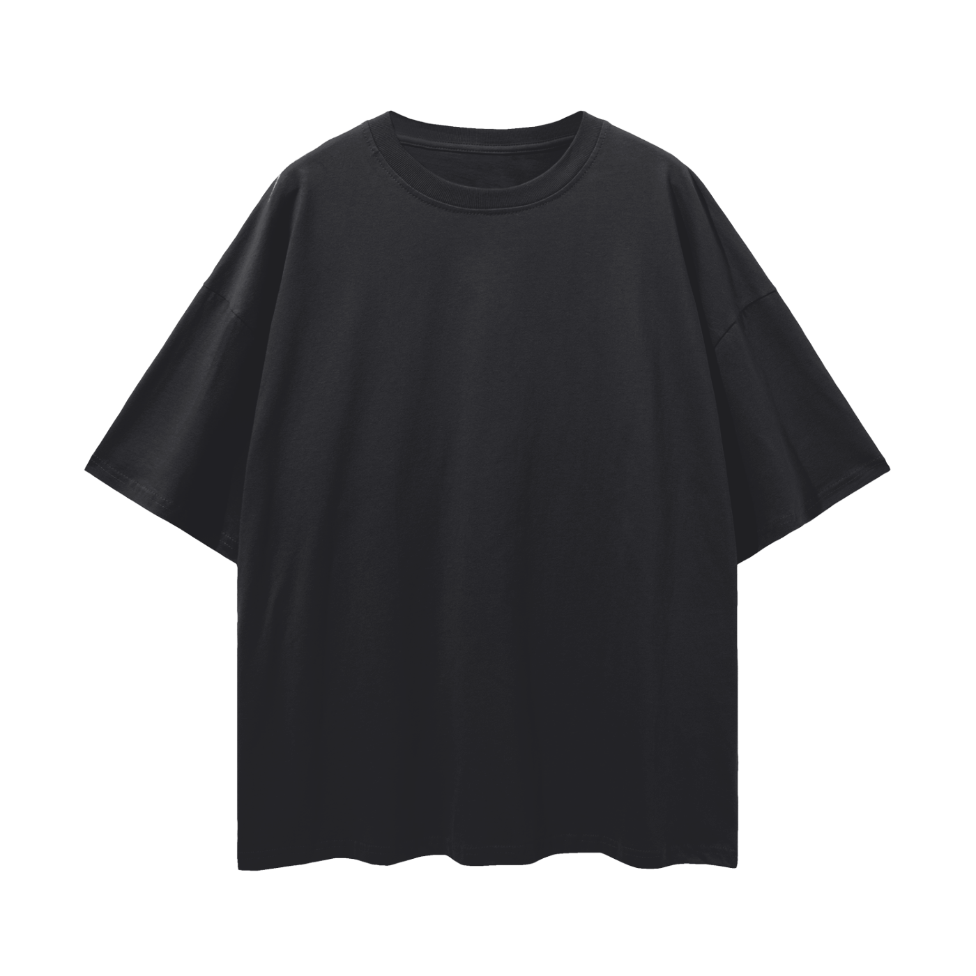 Minimalist Oversize Deep Drop Shoulder Tee Solid Shirt Comfortable Shirt Loose Fit Shirt