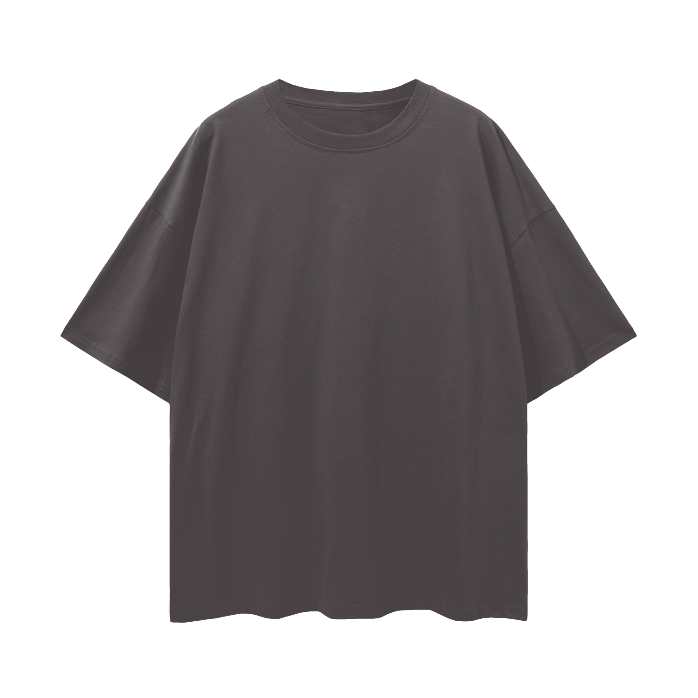 Minimalist Oversize Deep Drop Shoulder Tee Solid Shirt Comfortable Shirt Loose Fit Shirt