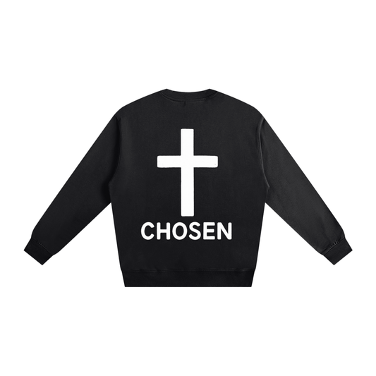 Yeshua is Real Chosen Faith Based Christian Sweater Christian Apparel Heavyweight Essential Adult Sweatshirt