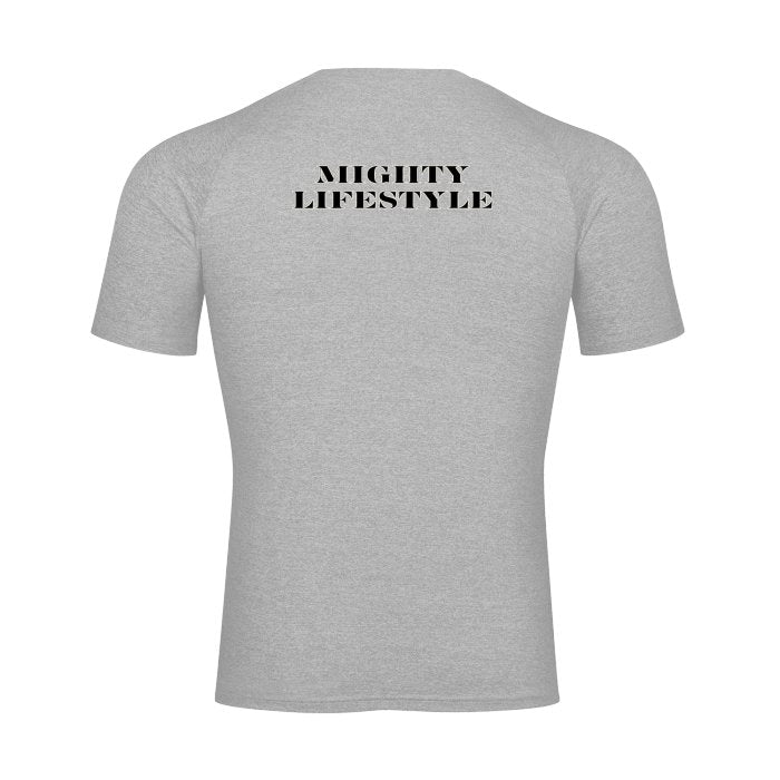 Challenge Yourself Gym Shirt Men's Raglan Sleeve Sports Tee - Mighty Lifestyle