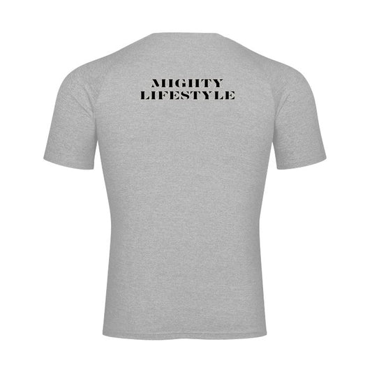 Challenge Yourself Gym Shirt Men's Raglan Sleeve Sports Tee - Mighty Lifestyle