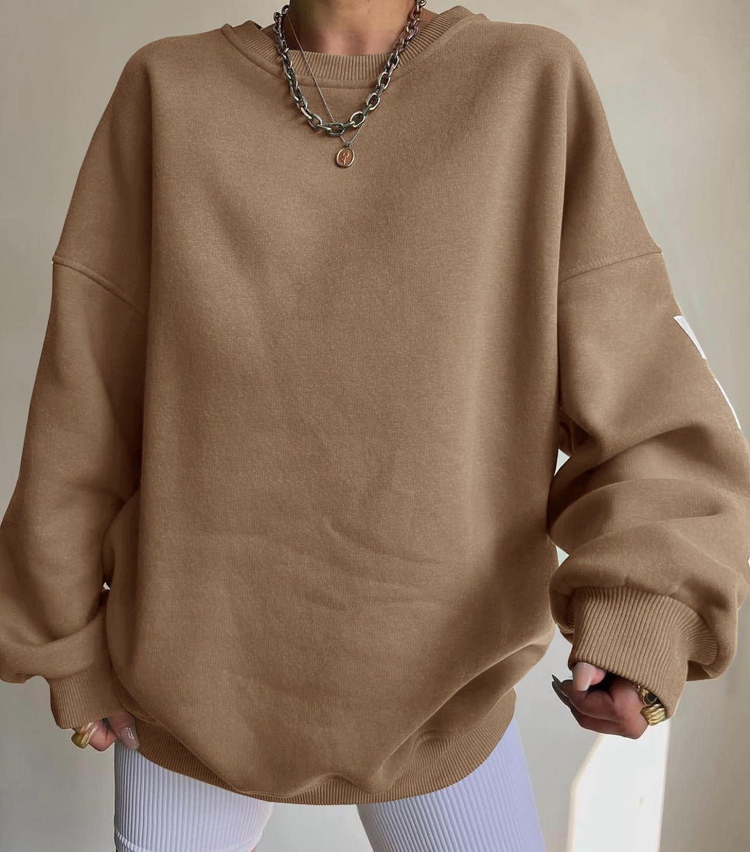 Chicago Phoenix Sweater | Casual Letters Print Sweatshirt Women Fashion Fleece Long Sleeve Loose Hoodies Y2k Streetwear Autumn Winter Lady Pullovers - Mighty Lifestyle