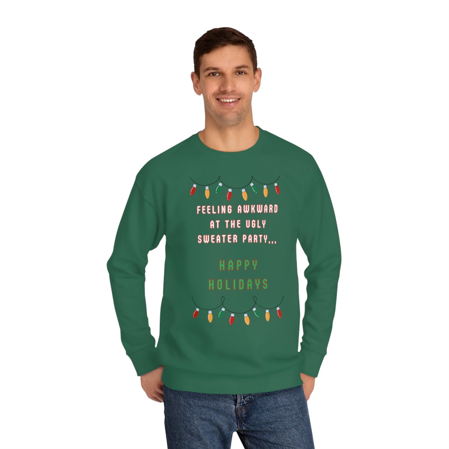 Christmas Sweater, Holiday Sweater, Ugly Sweater, Sweater Party, Funny Christmas Sweater, Unisex Crew Sweatshirt - Mighty Lifestyle