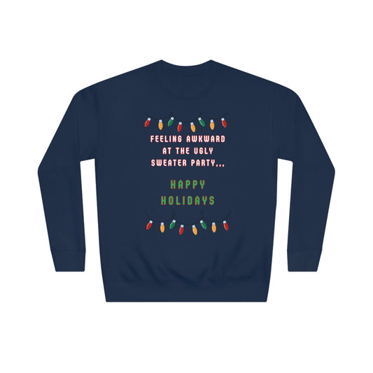 Christmas Sweater, Holiday Sweater, Ugly Sweater, Sweater Party, Funny Christmas Sweater, Unisex Crew Sweatshirt - Mighty Lifestyle