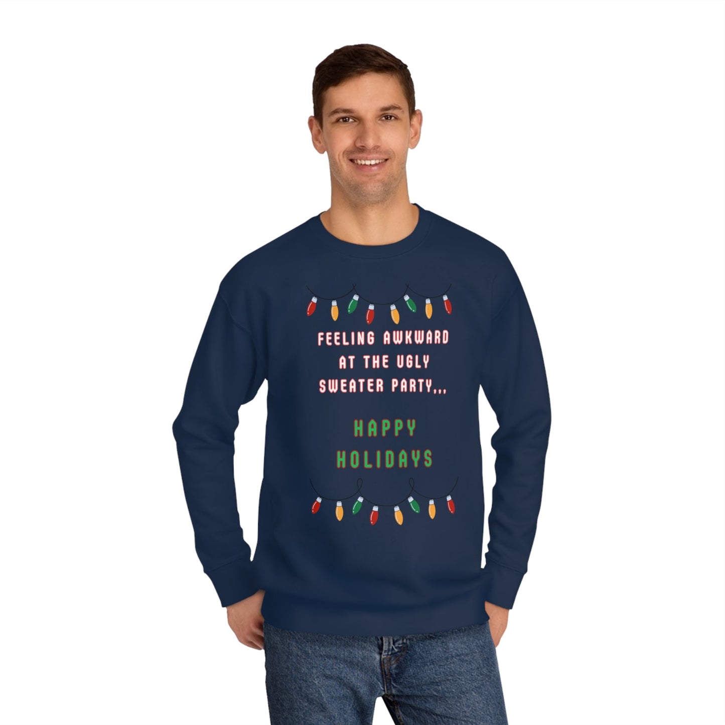 Christmas Sweater, Holiday Sweater, Ugly Sweater, Sweater Party, Funny Christmas Sweater, Unisex Crew Sweatshirt - Mighty Lifestyle