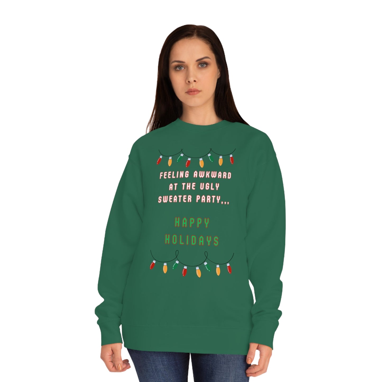 Christmas Sweater, Holiday Sweater, Ugly Sweater, Sweater Party, Funny Christmas Sweater, Unisex Crew Sweatshirt - Mighty Lifestyle
