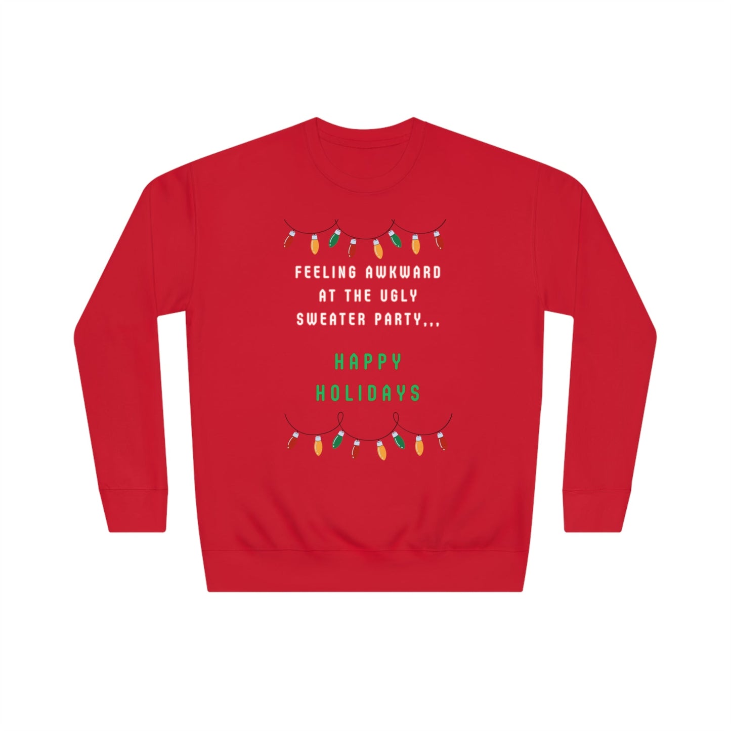Christmas Sweater, Holiday Sweater, Ugly Sweater, Sweater Party, Funny Christmas Sweater, Unisex Crew Sweatshirt - Mighty Lifestyle