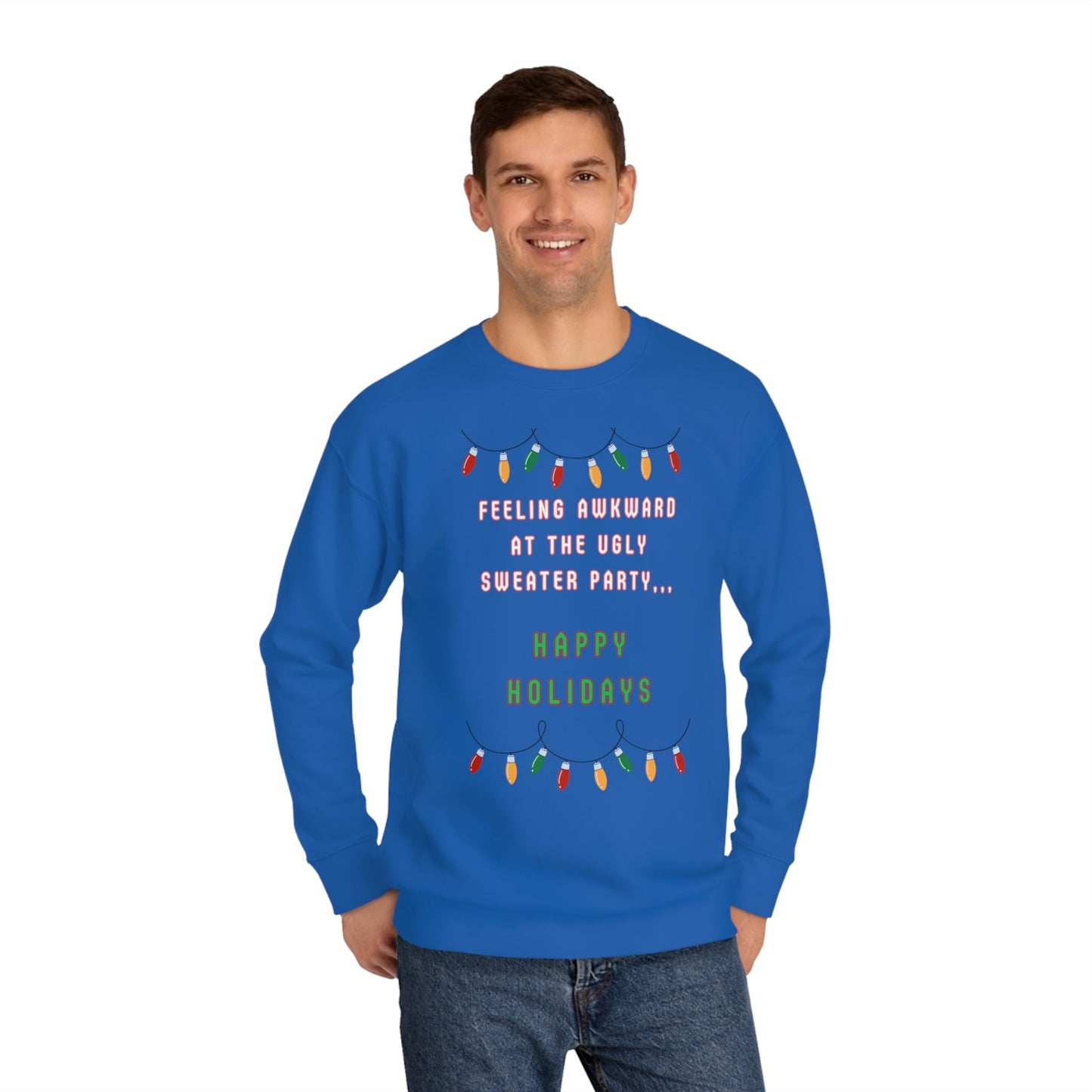 Christmas Sweater, Holiday Sweater, Ugly Sweater, Sweater Party, Funny Christmas Sweater, Unisex Crew Sweatshirt - Mighty Lifestyle