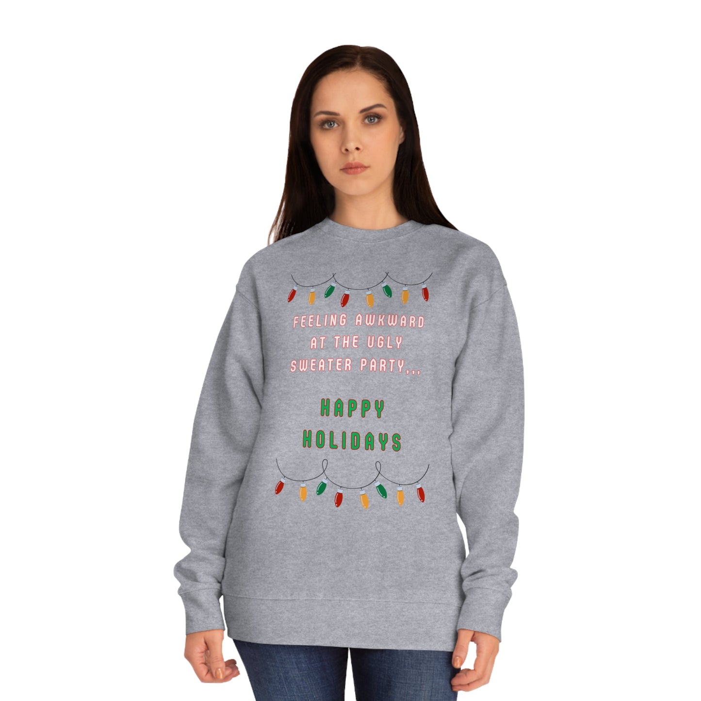 Christmas Sweater, Holiday Sweater, Ugly Sweater, Sweater Party, Funny Christmas Sweater, Unisex Crew Sweatshirt - Mighty Lifestyle