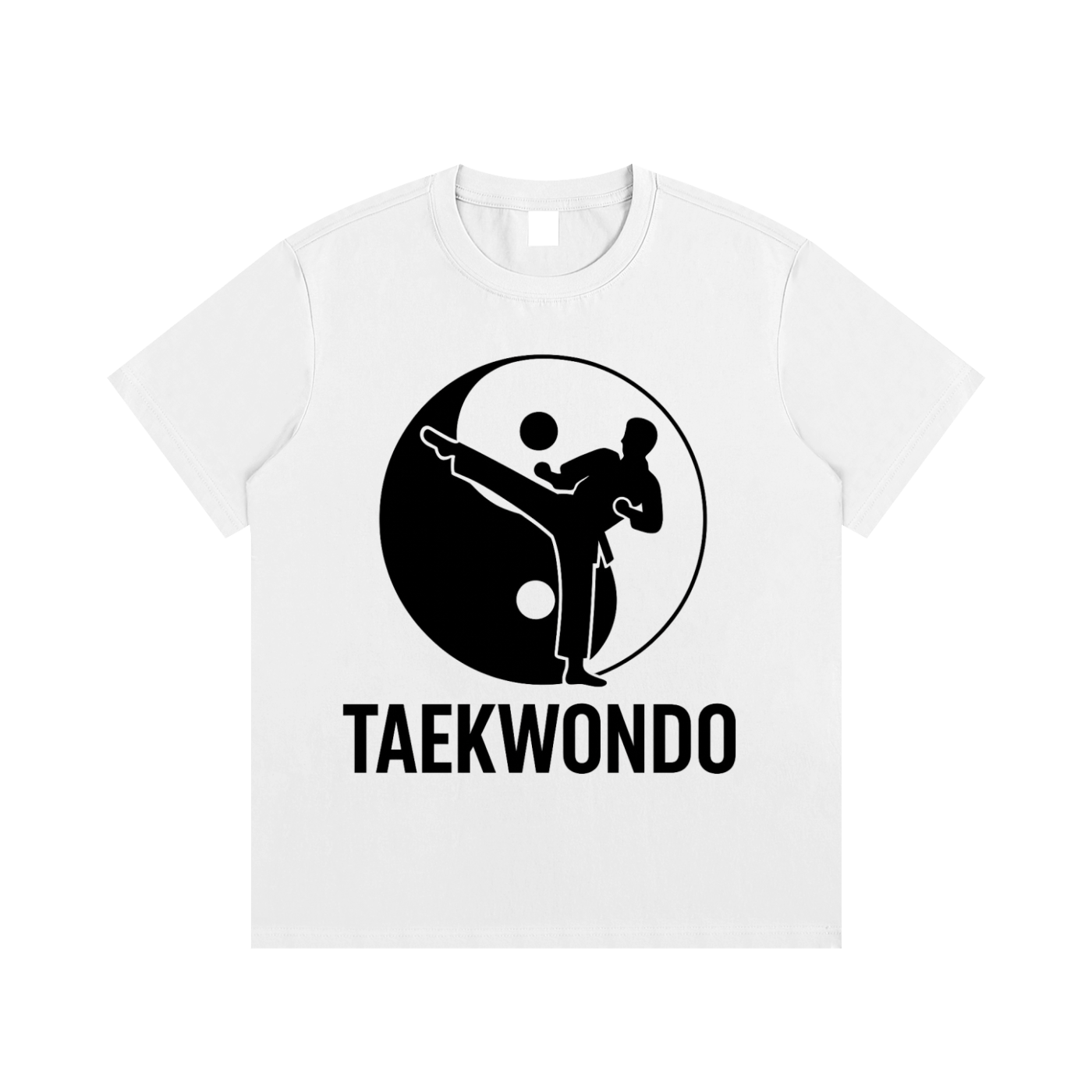 Taekwondo Yin Yang T-Shirt – 100% Cotton Martial Arts Tee for Men & Women | Dojang Training Shirt | Taekwondo Gift & Sportswear
Taekwondo Yin Yang Essential Cotton T-Shirt