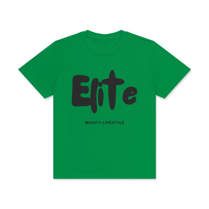 Elite Shirt Elite Comfort Elite Only Unisex Classic Crew Neck Cotton T-Shirt - Mighty Lifestyle
