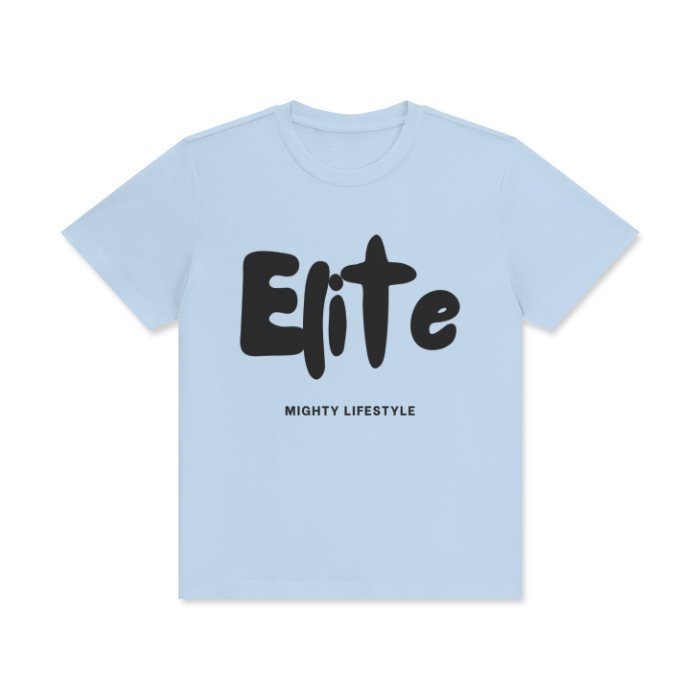 Elite Shirt Elite Comfort Elite Only Unisex Classic Crew Neck Cotton T-Shirt - Mighty Lifestyle