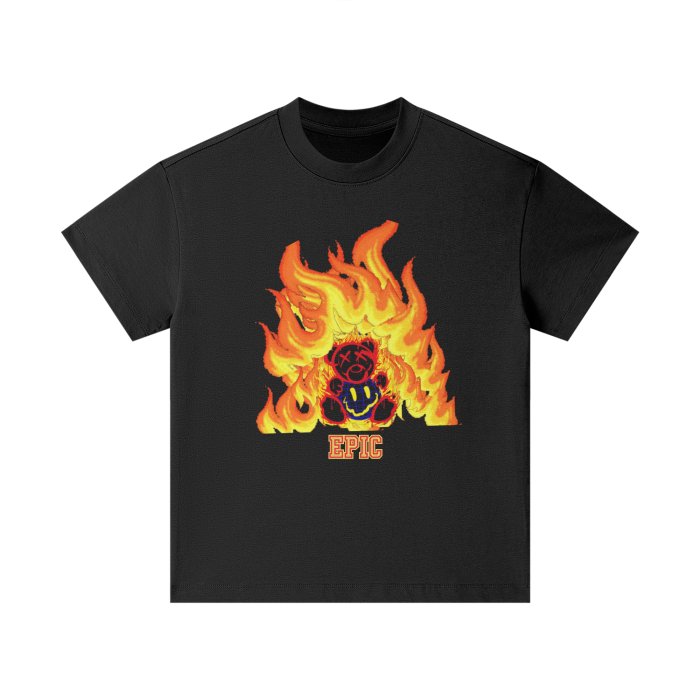 Epic Elite Kids heavyweight FOG 100% Cotton Youth T-Shirt - Mighty Lifestyle