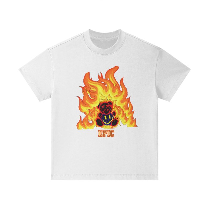 Epic Elite Kids heavyweight FOG 100% Cotton Youth T-Shirt - Mighty Lifestyle
