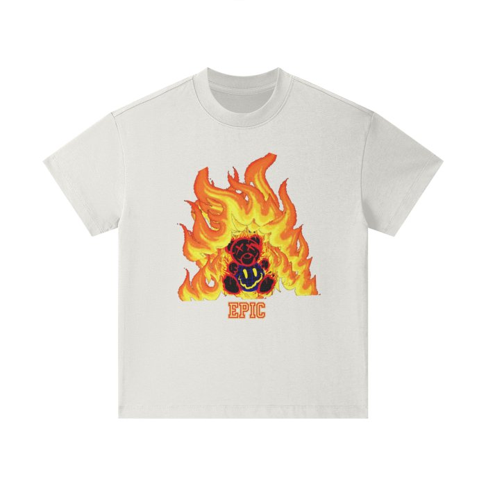 Epic Elite Kids heavyweight FOG 100% Cotton Youth T-Shirt - Mighty Lifestyle