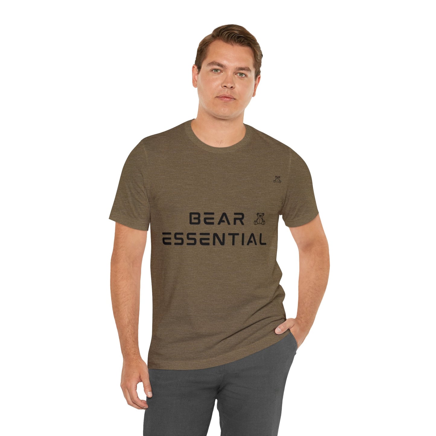 Essential BEAR Minimalist Shirt, Bear ESSENTIAL SHIRT, Shirt for Bear Essentials, Minimalist, Minimalism Bear - Mighty Lifestyle