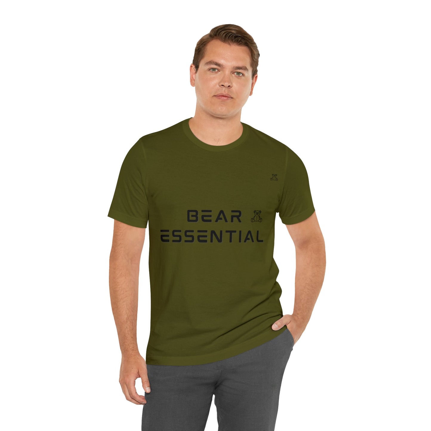 Essential BEAR Minimalist Shirt, Bear ESSENTIAL SHIRT, Shirt for Bear Essentials, Minimalist, Minimalism Bear - Mighty Lifestyle