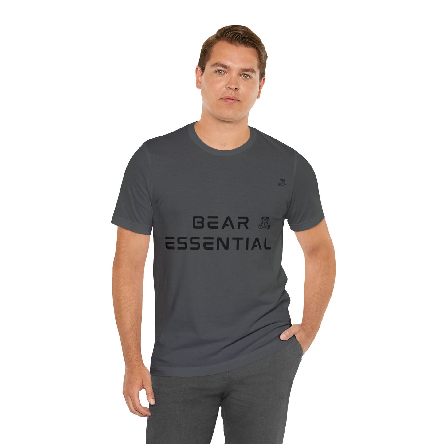Essential BEAR Minimalist Shirt, Bear ESSENTIAL SHIRT, Shirt for Bear Essentials, Minimalist, Minimalism Bear - Mighty Lifestyle